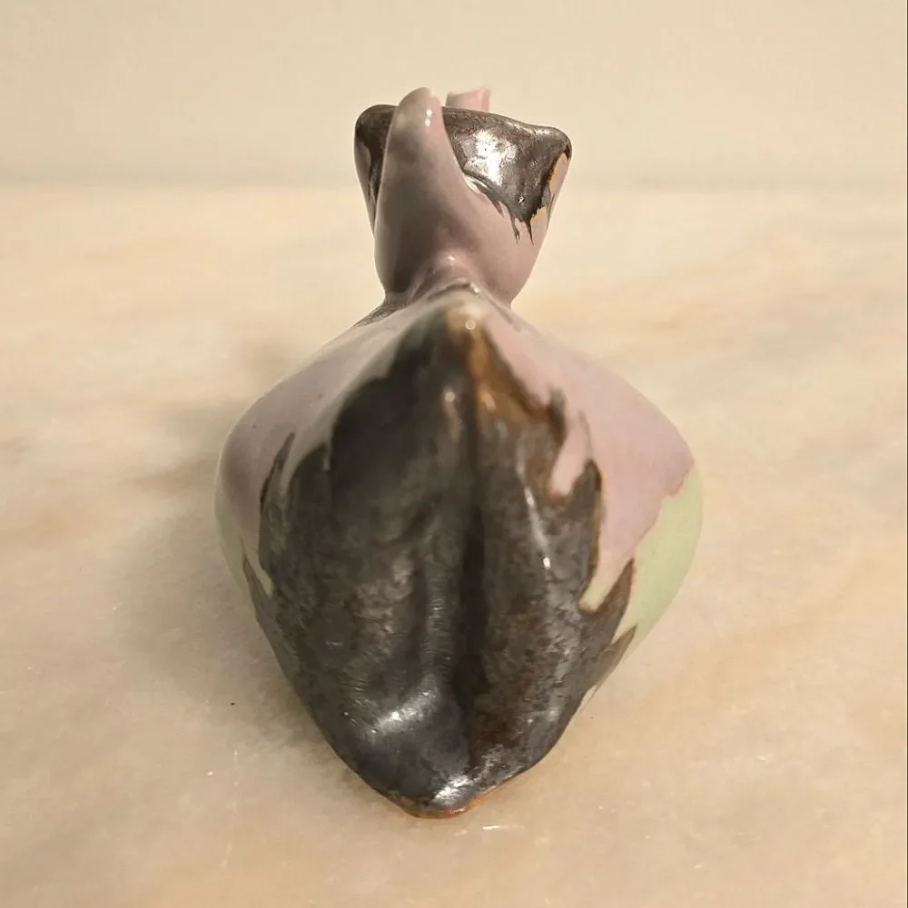 Studio Pottery Crazy Teapot Creamer Avant-garde Pitcher